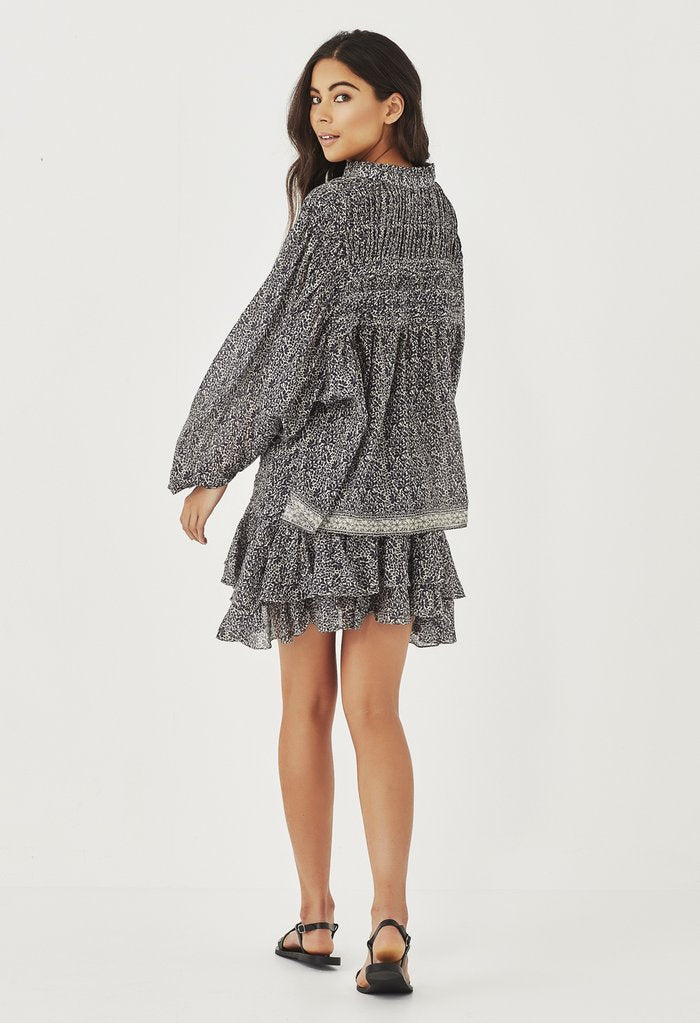 REMAIN - Sylvie Shirt (Navy Paisley) FINAL SALE