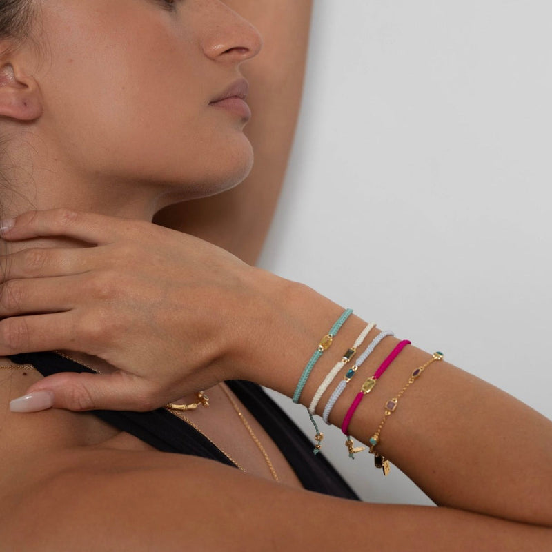 Anna design - ORCHID (OFF WHITE)