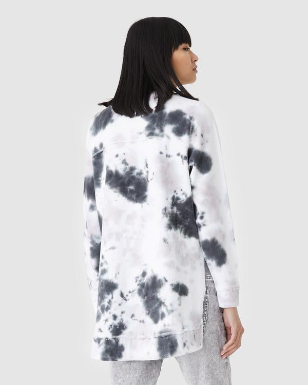 Jac + Mooki Priscilla Sweat Lilac Tie Dye