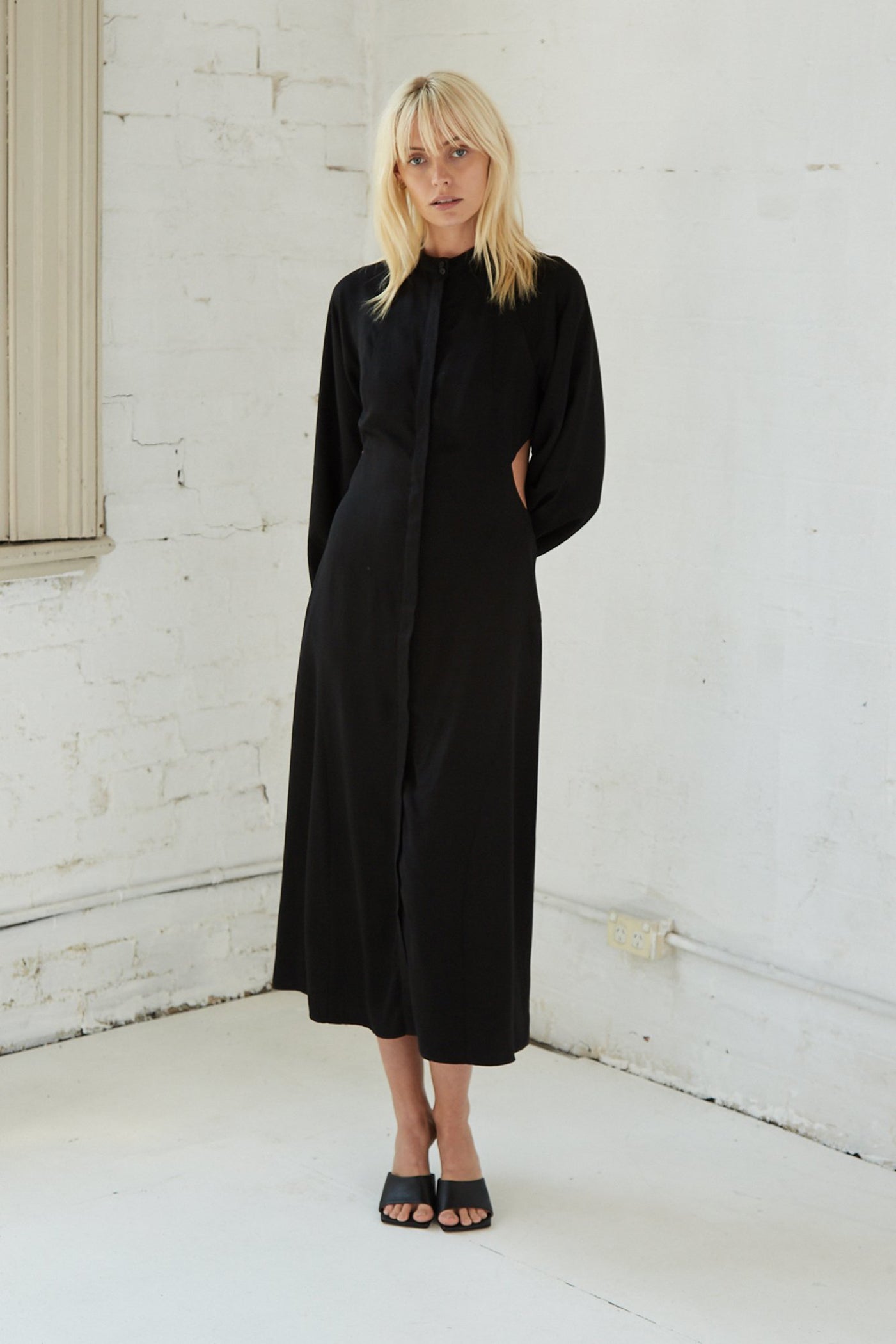 Third Form - Linger On Maxi Dress (Black) FINAL SALE