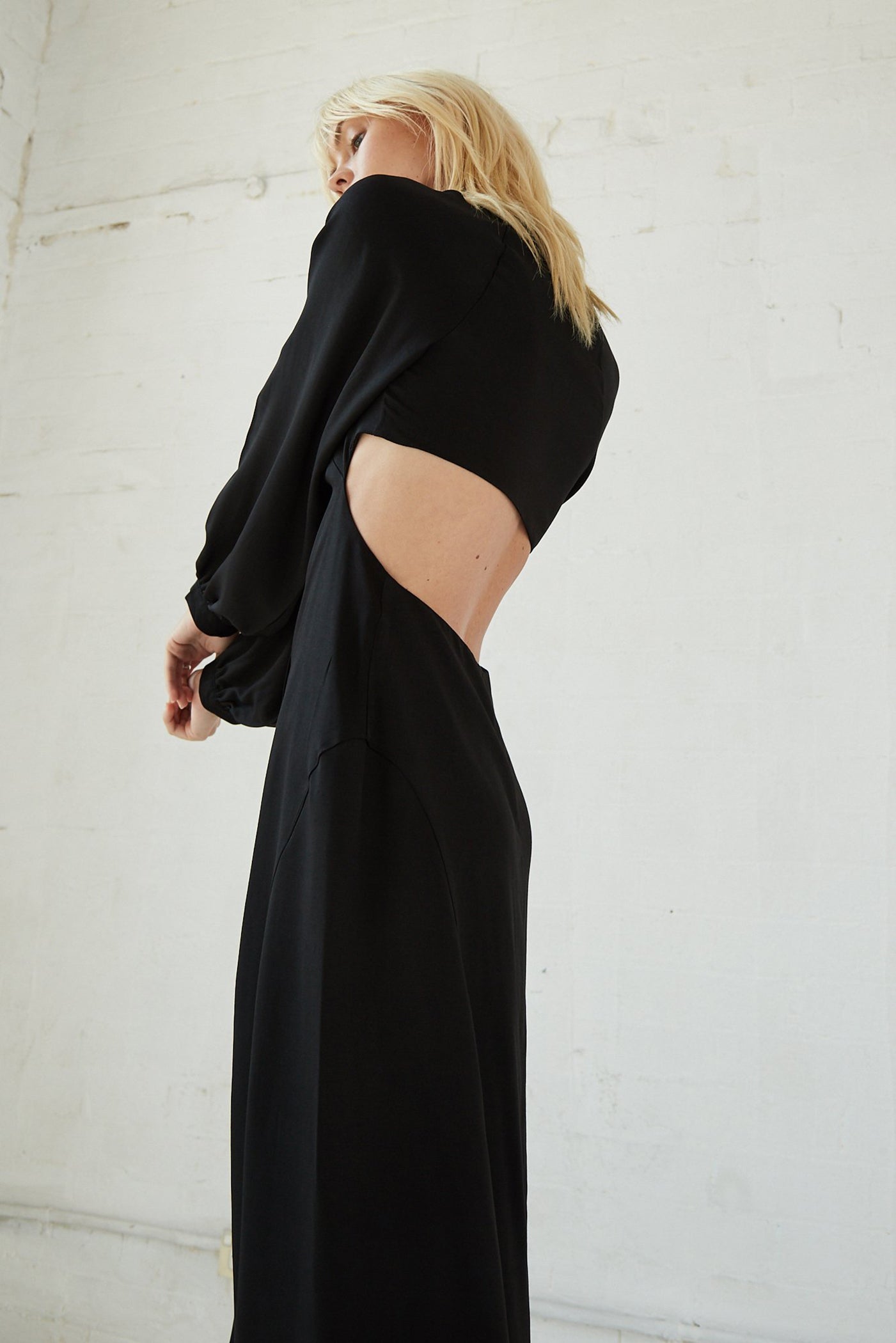 Third Form - Linger On Maxi Dress (Black) FINAL SALE