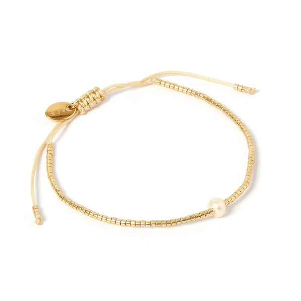 ARMS OF EVE - River Gold and Pearl Bracelet