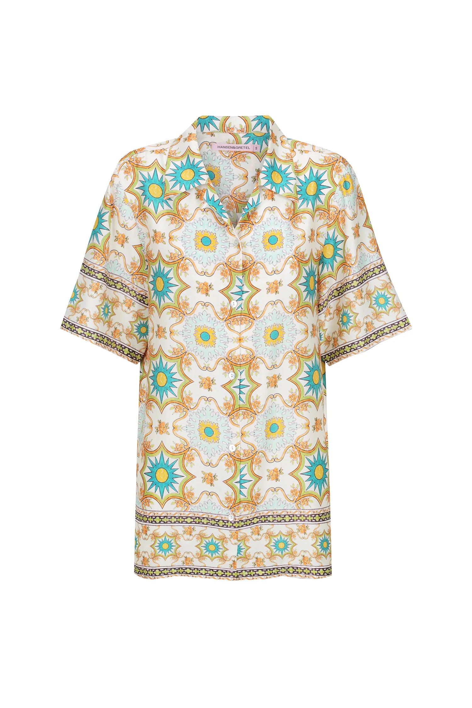 Elysian Collective  Hansen and Gretel Aster Shirt Mosaic