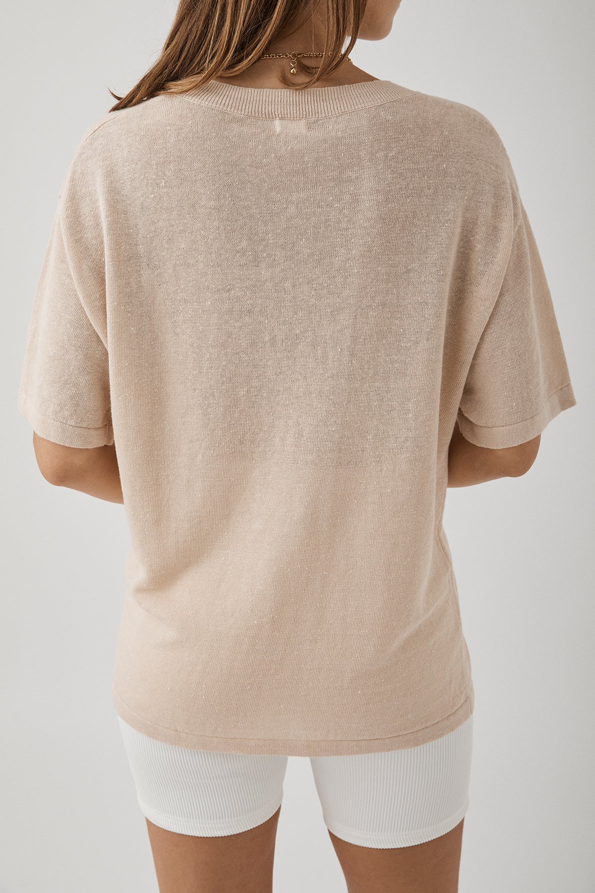 Elysian Collective Arcaa Movement Hugo Tee Sand