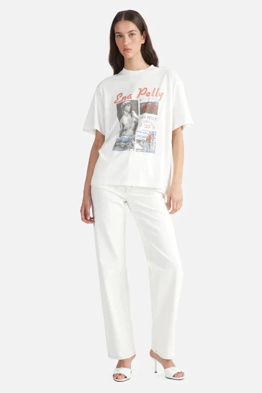 ENA PELLY ON VACATION RELAXED TEE