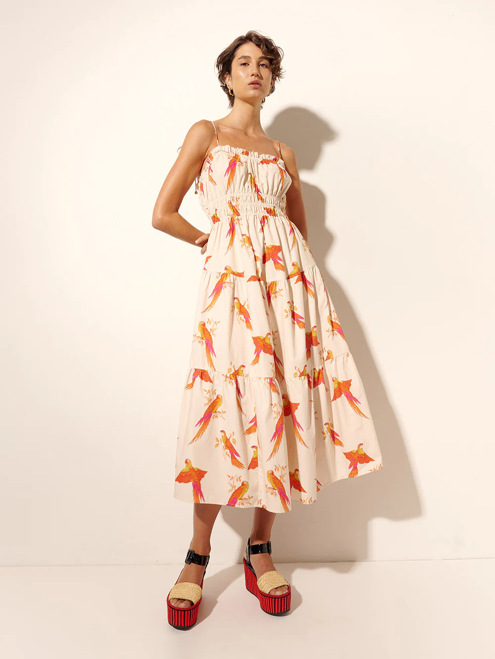 Elysian Collective Kivari Kaylee Midi Dress