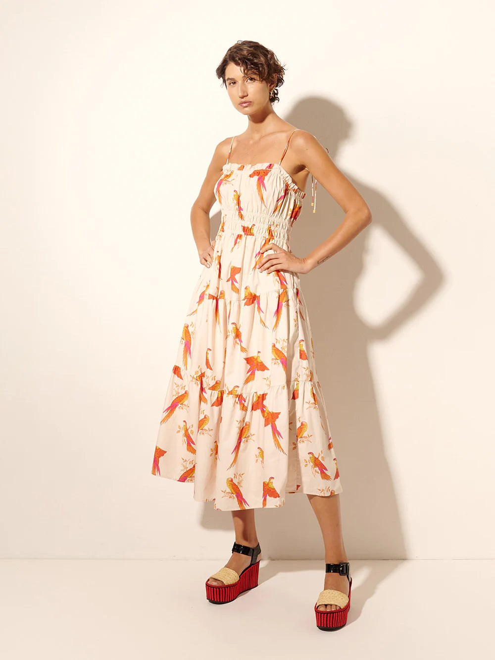 Elysian Collective Kivari Kaylee Midi Dress