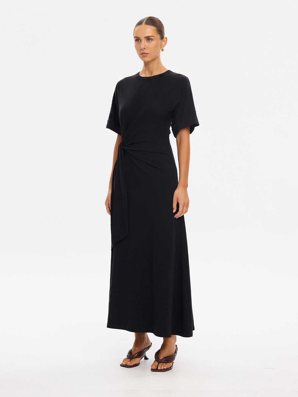 Elysian Collective Kivari Erina Maxi Dress Black