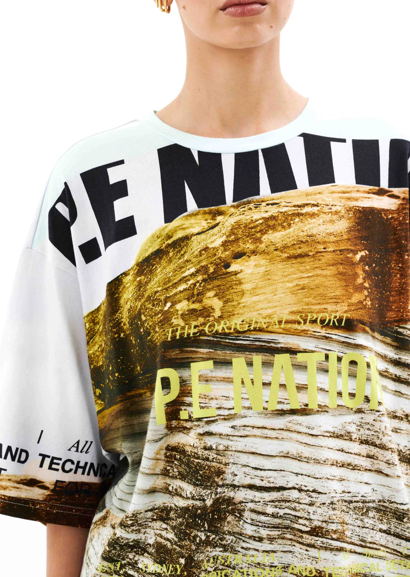 PE Nation Bermuda Tee (Scene Print)