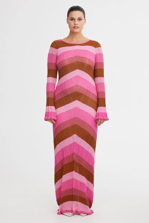 SIGNIFICANT OTHER - GABRIELA MAXI DRESS (FLOSS STRIPE)