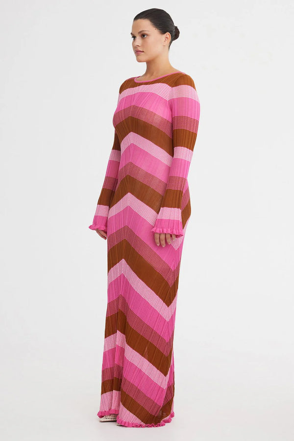 SIGNIFICANT OTHER - GABRIELA MAXI DRESS (FLOSS STRIPE)