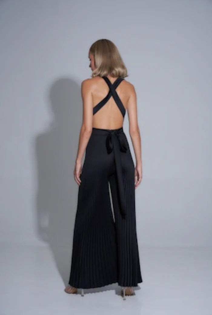 ELYSIAN COLLECTIVE L'IDÉE  MODERNISTE JUMPSUIT (NOIR)