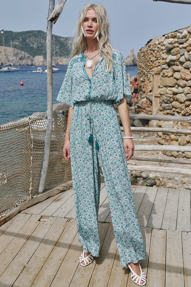 Elysian Collective Spell And The Gypsy Collective Sienna Jumpsuit Jade