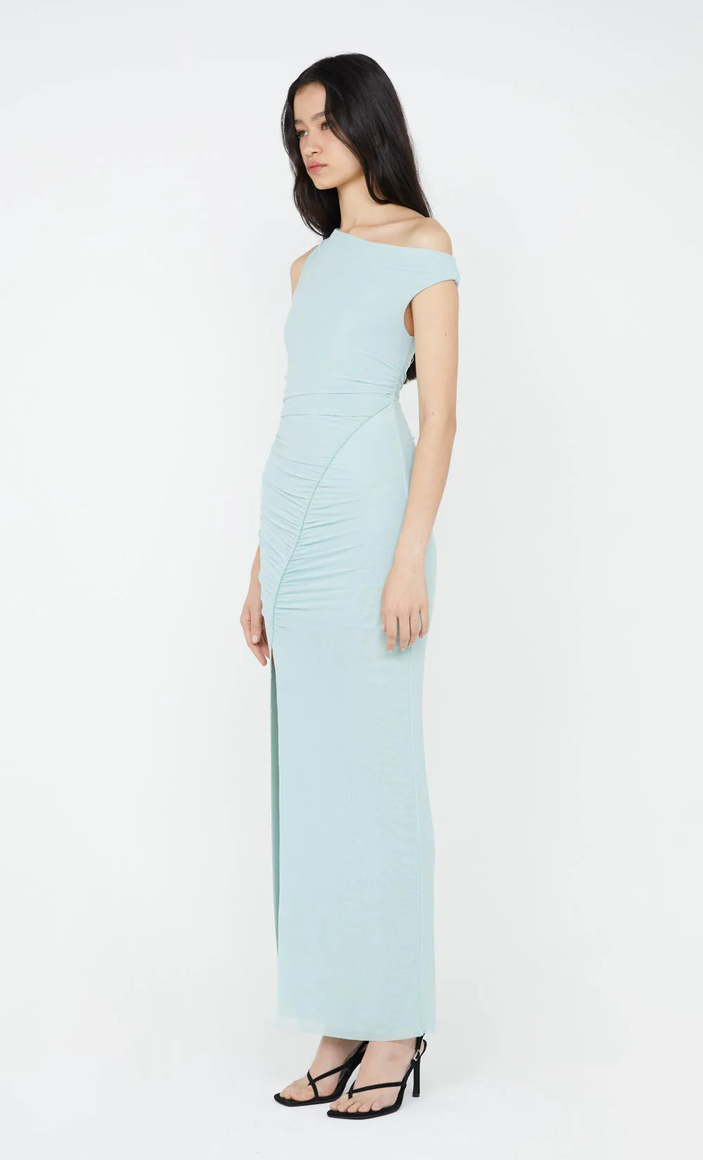 Elysian Collective Bec and Bridge Sania Asym Dress Duck Egg