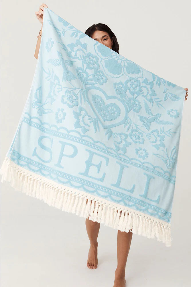 Elysian Collective Spell And The Gypsy Collective Love Note Towel Sky