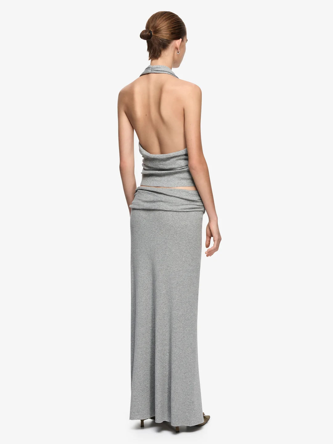 Elysian Collective Bec + Bridge Nerida Top Grey Marle