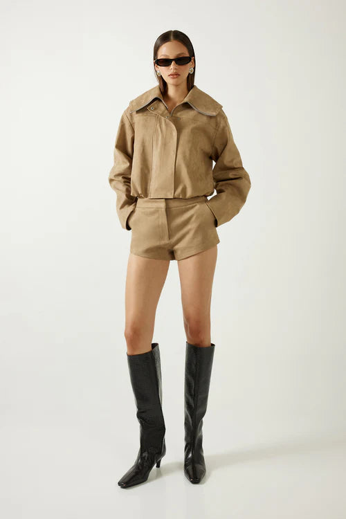 Elysian Collective Madison The Label Solene Jacket Fawn