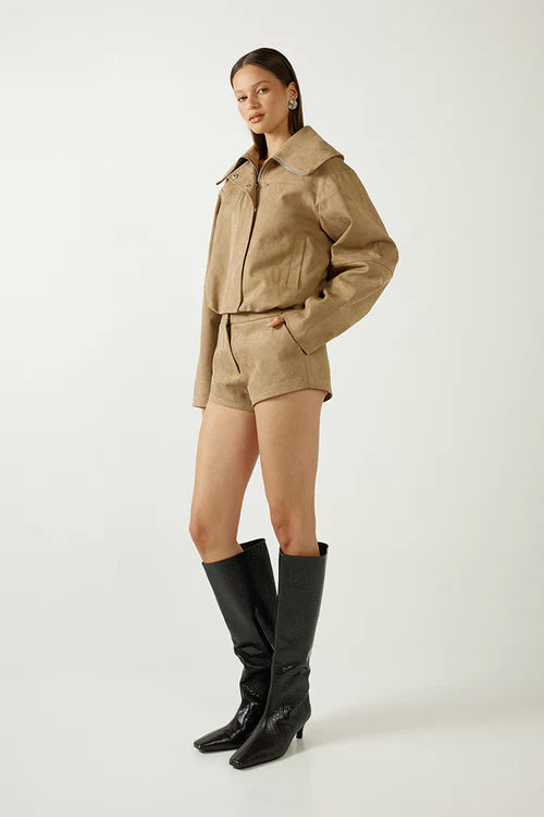 Elysian Collective Madison The Label Solene Jacket Fawn