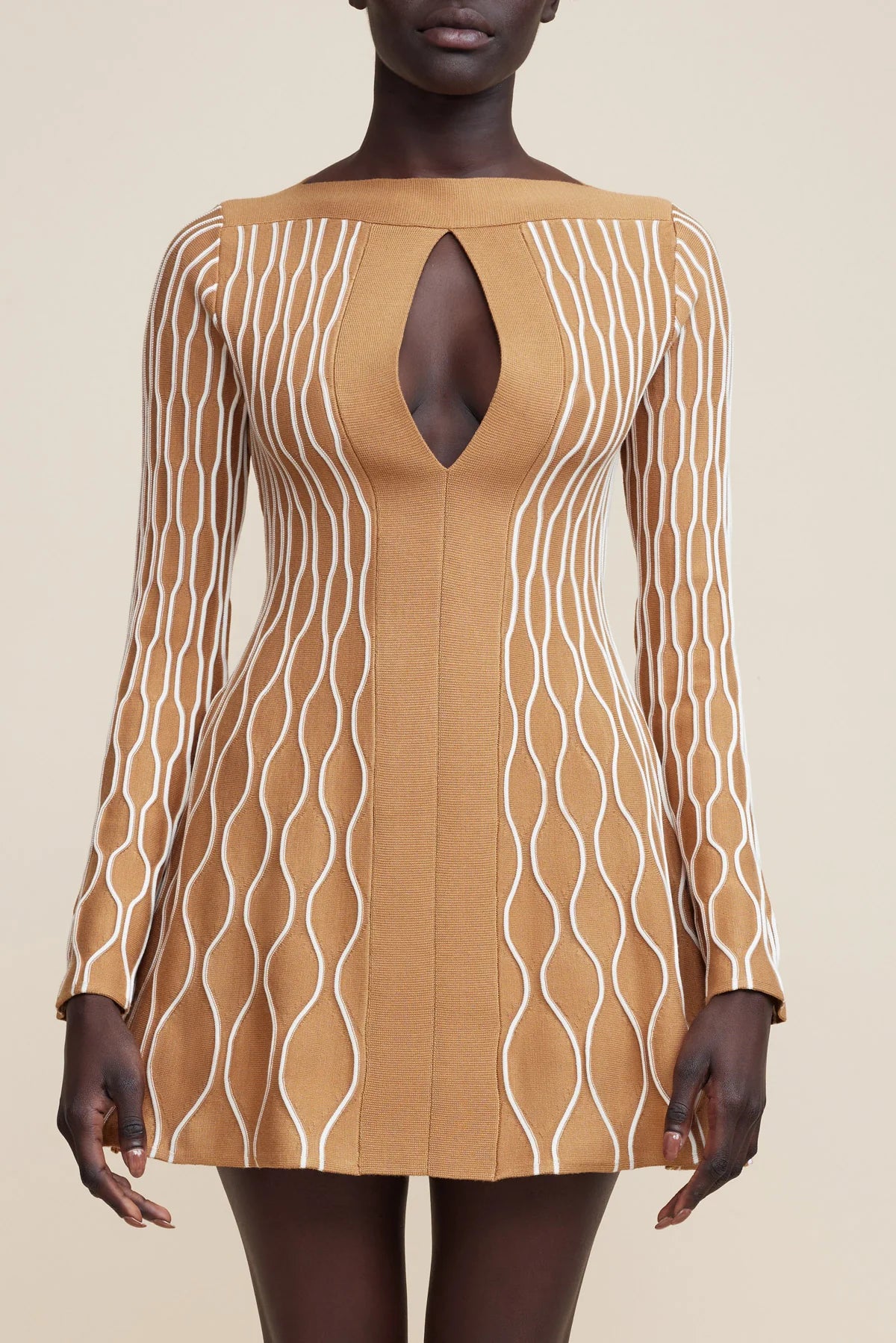 Elysian Collective Acler Blondel Dress Ochre