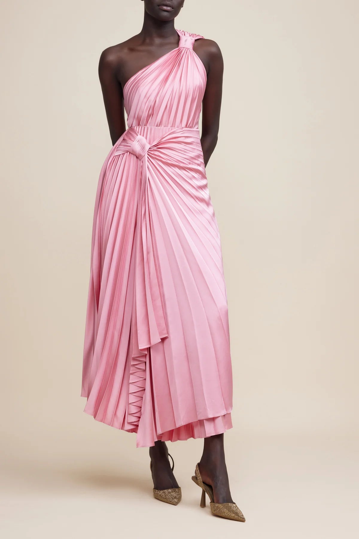 Elysian Collective Acler Illoura Dress Pink