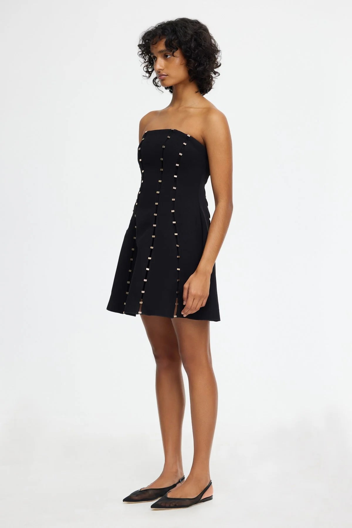 Elysian Collective Acler Rossgreen Mini Dress Black