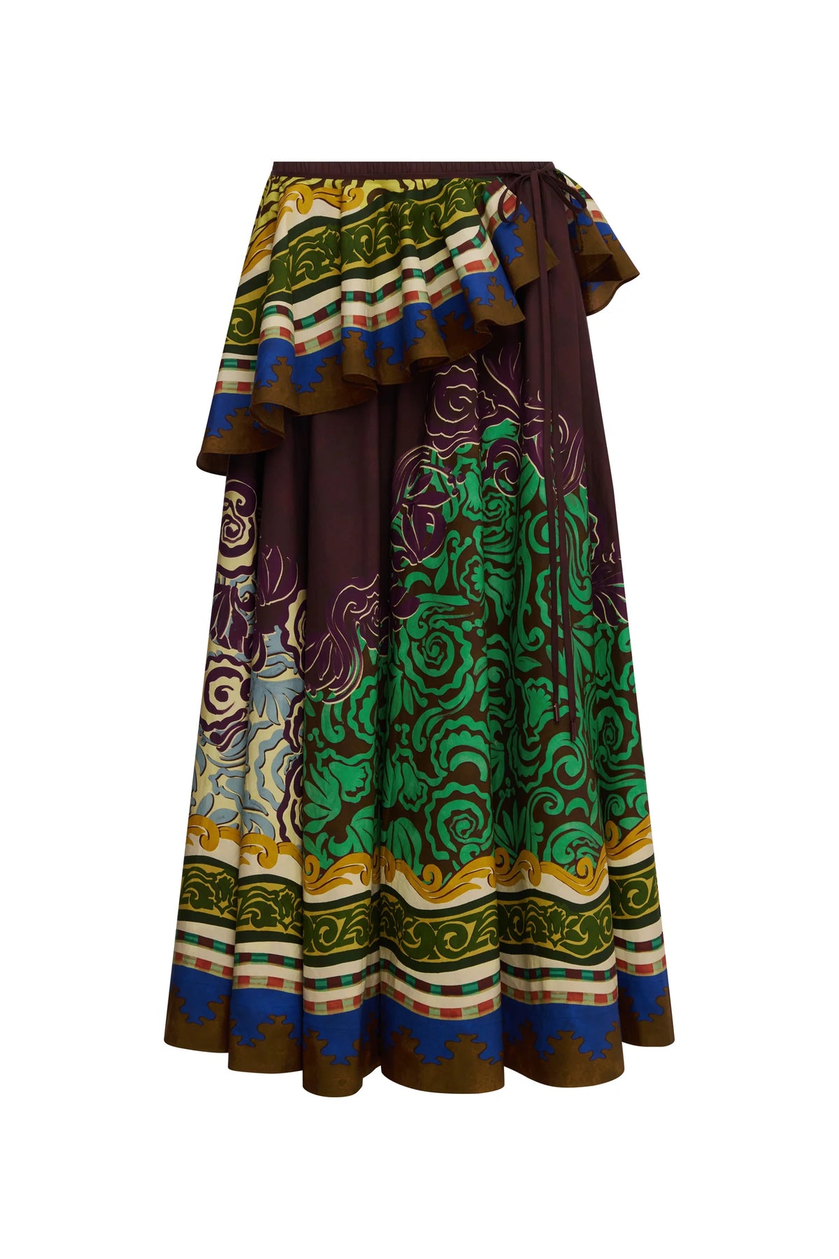 Elysian Collective Alemais Alita Ruffle Skirt