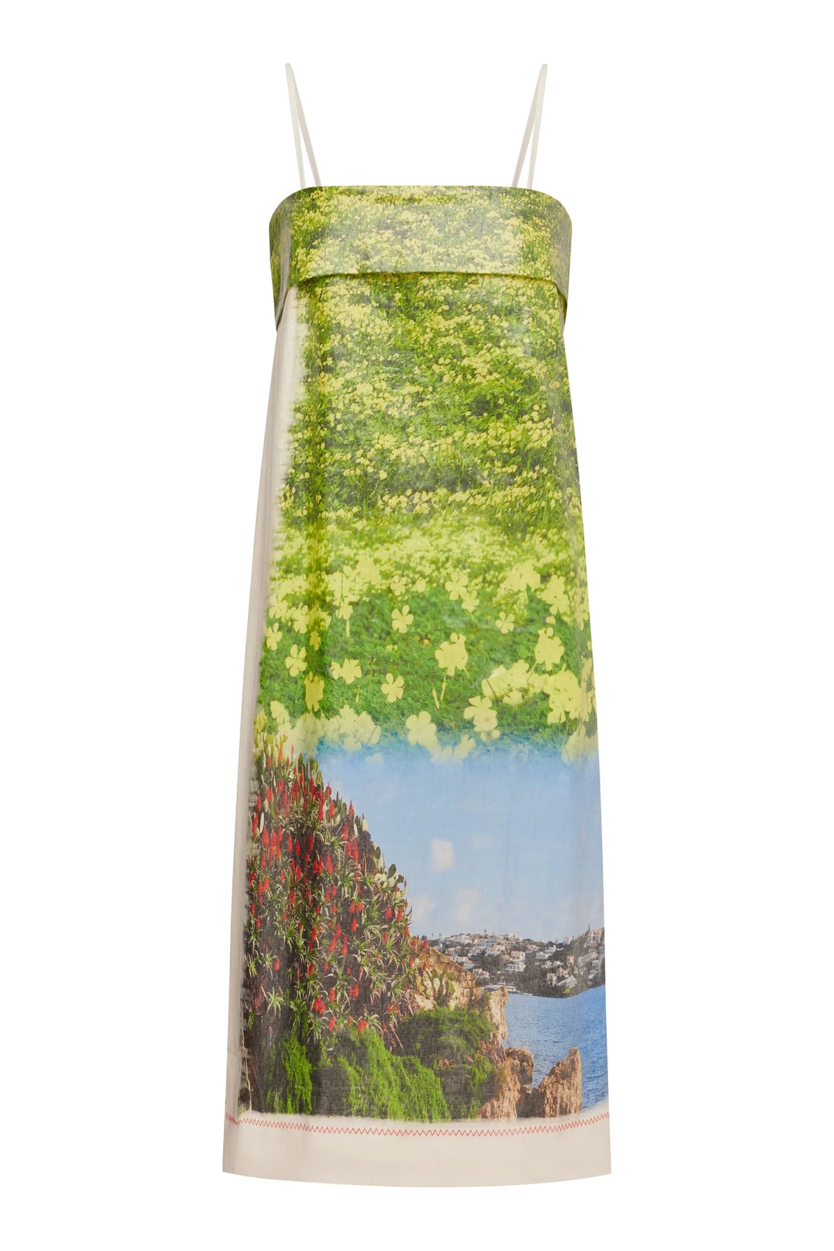Elysian Collective Alemais Bermuda Buttercup Midi Dress