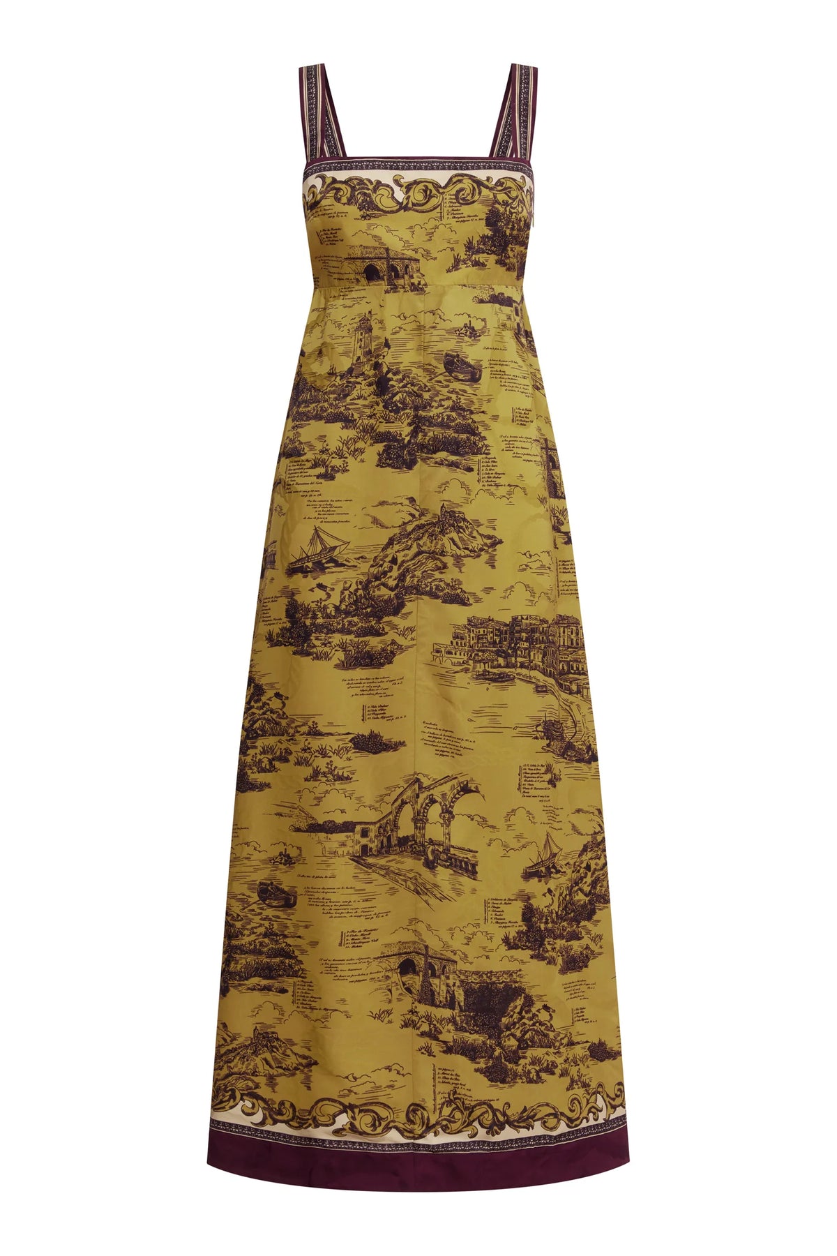 Elysian Collective Alemais Martos Daydress Gold