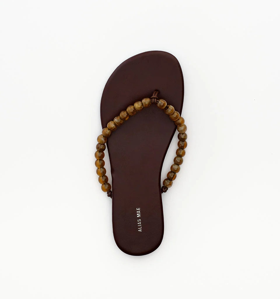 Elysian Collective Alias Mae Gracie Choc Leather 
