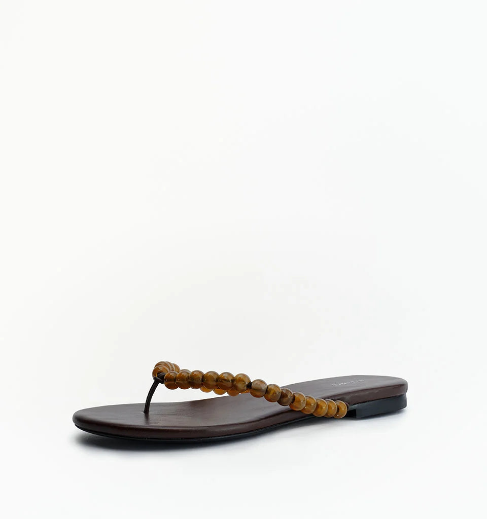 Elysian Collective Alias Mae Gracie Choc Leather 