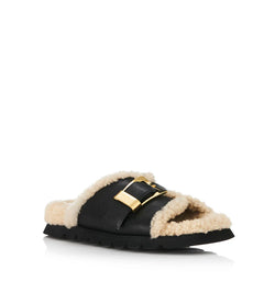 Elysian Collective Alias Mae Kiara Black Shearling 