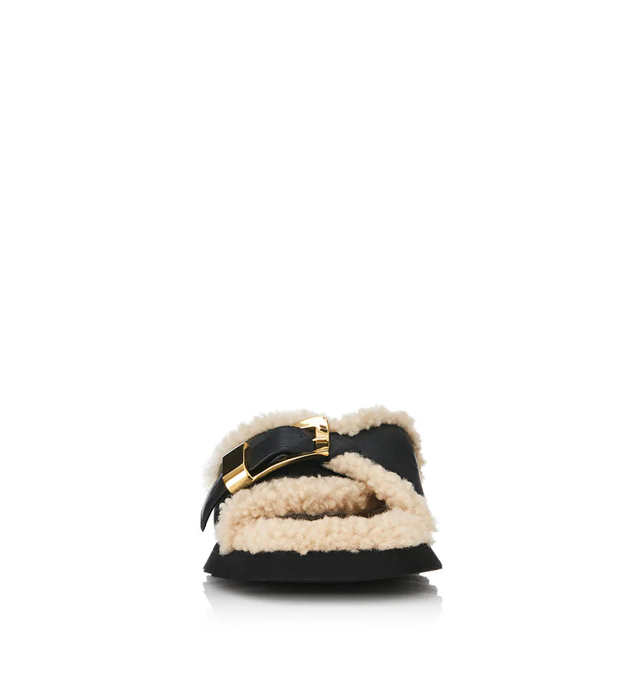 Elysian Collective Alias Mae Kiara Black Shearling 