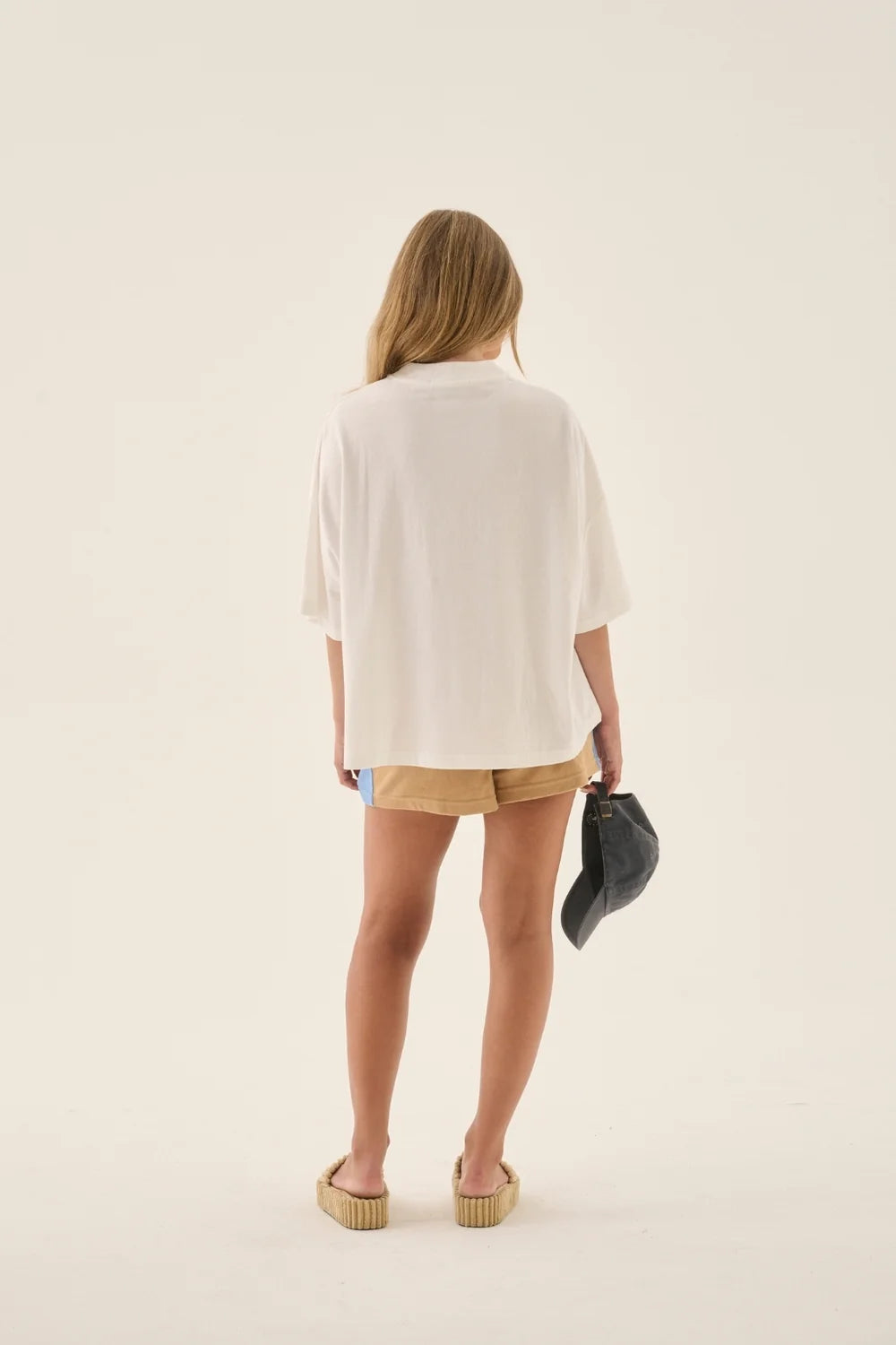Elysian Collective Araminta James Ajja Oversized Tee Snow