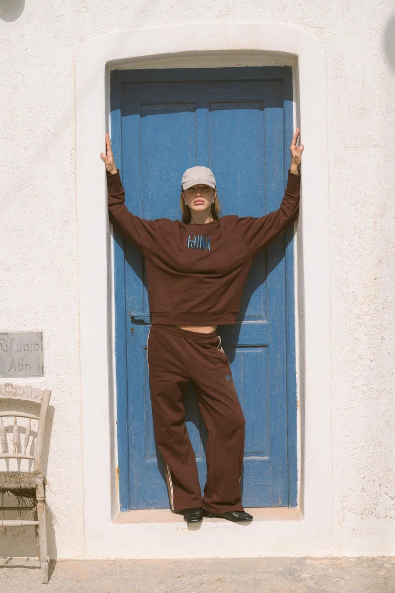 Elysian Collective Araminta James AJJA Sweatshirt Espresso