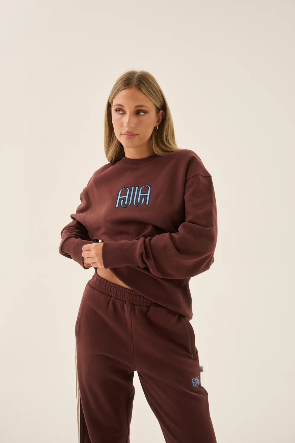 Elysian Collective Araminta James AJJA Sweatshirt Espresso