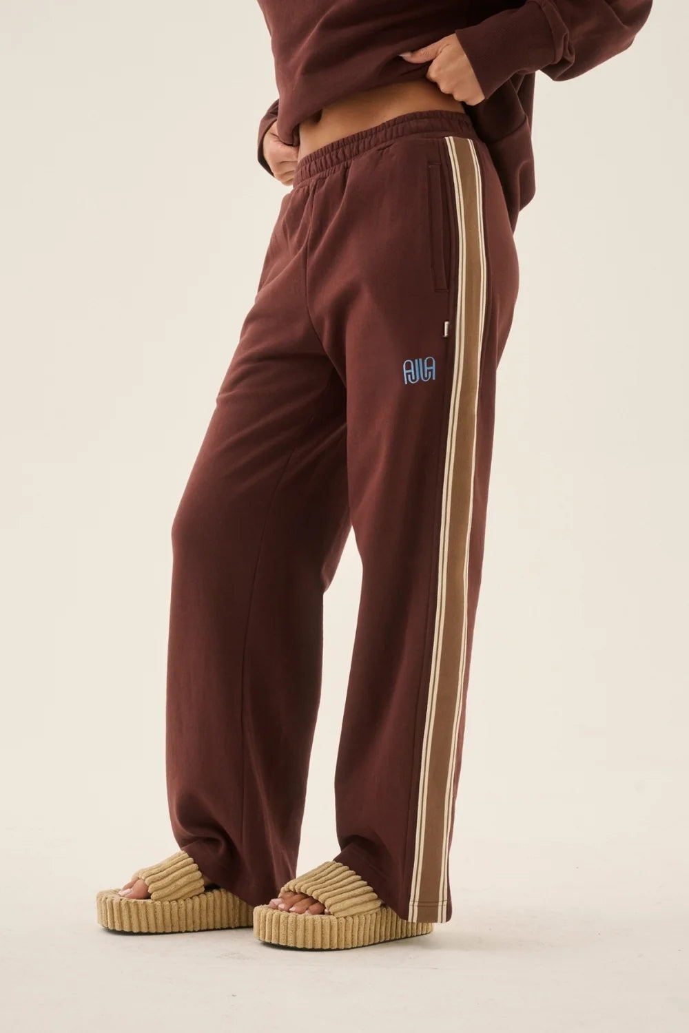 Elysian Collective Araminta James Ajja Trackpant Espresso