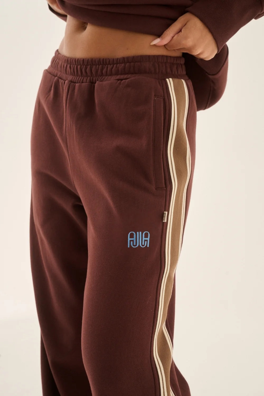 Elysian Collective Araminta James Ajja Trackpant Espresso