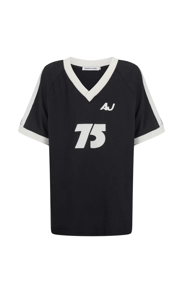 Elysian Collective Araminta James Circuit 75 Tee Washed Black