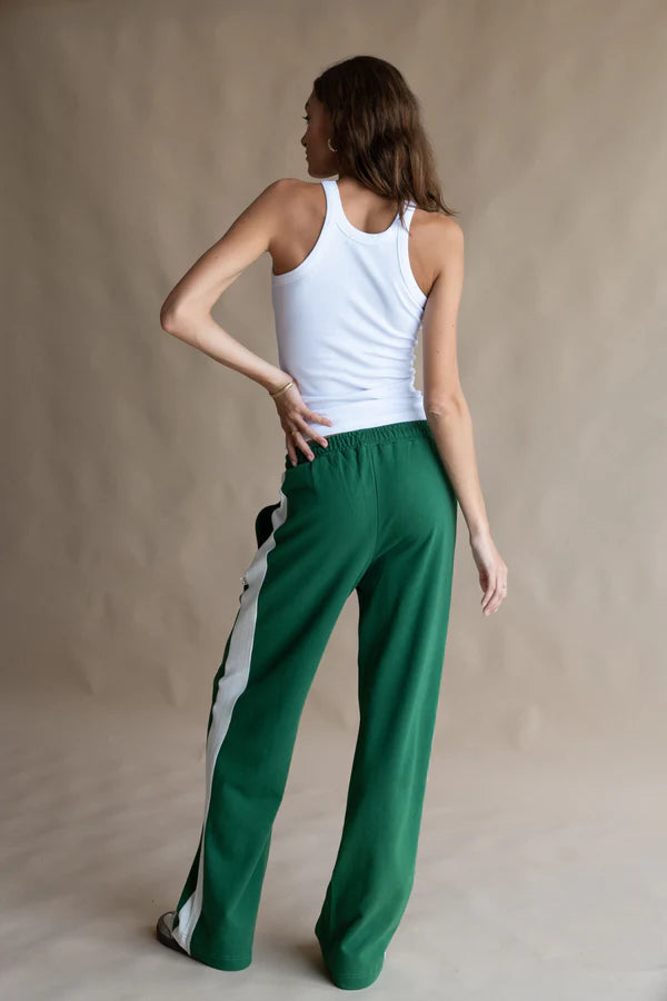 Elysian Collective Araminta James Classic Track Pant Dark Green