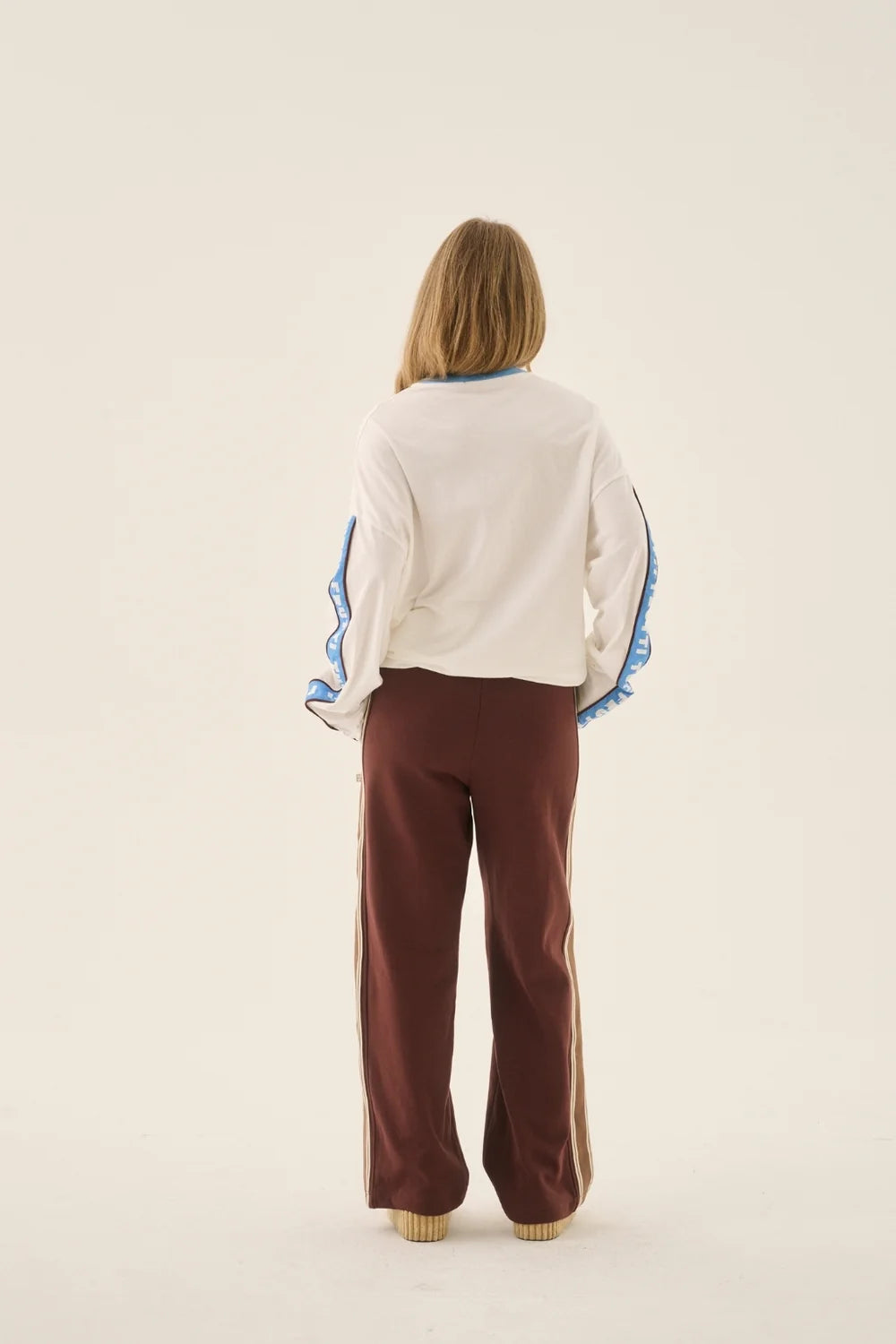 Elysian Collective Araminta James Frutti Long Sleeve Tee Snow