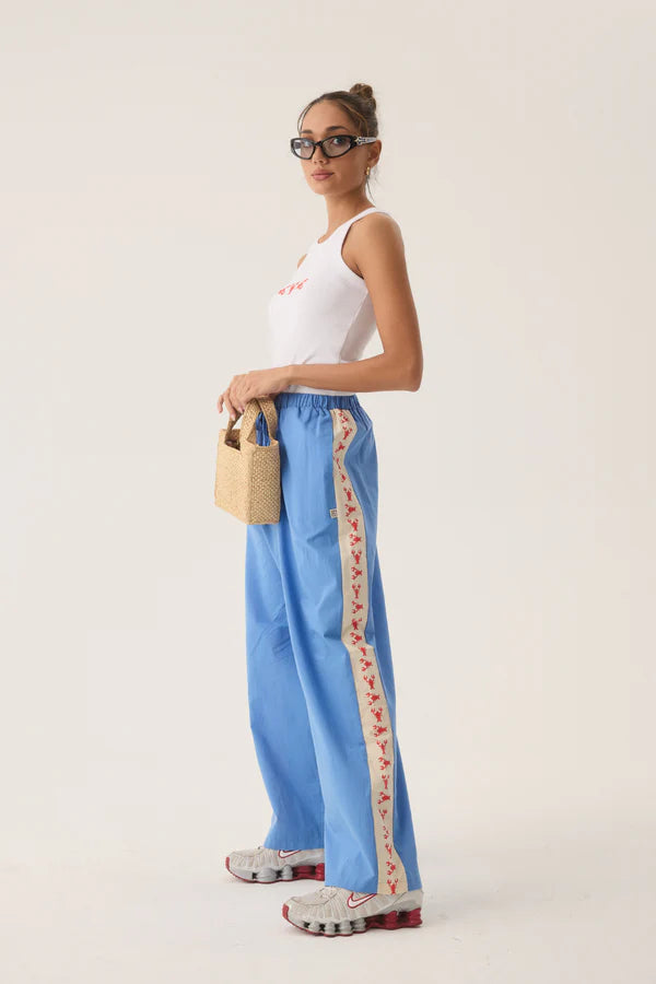 Elysian Collective Araminta James Lobster Pant French Blue
