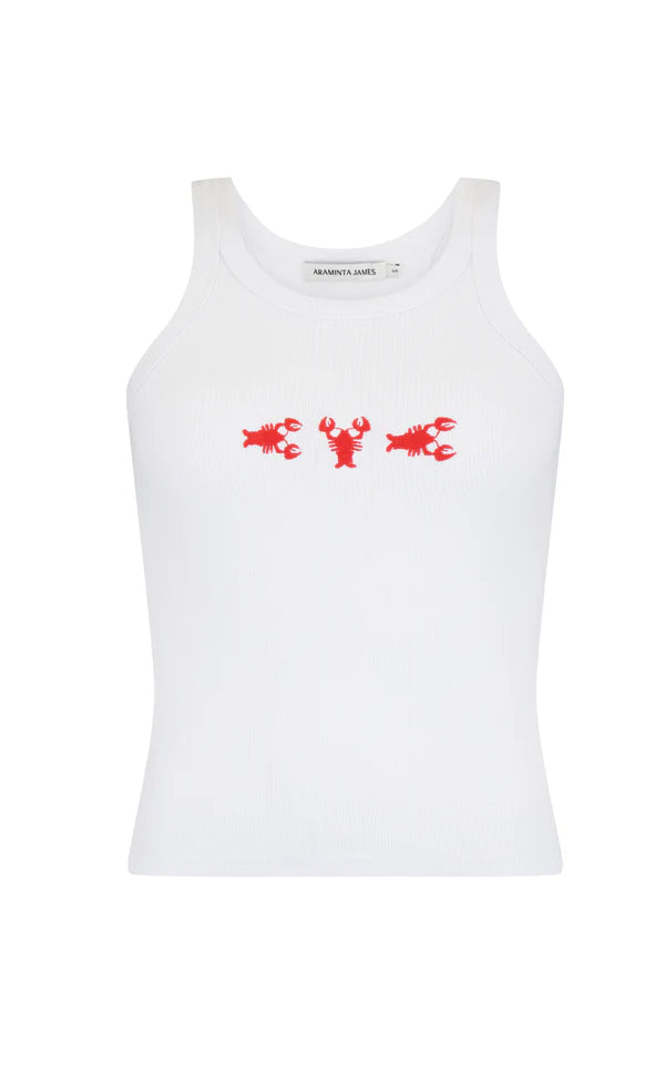 Elysian Collective Araminta James Lobster Tank Snow