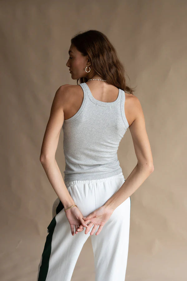 ARAMINTA JAMES - MONOGRAM TANK (CLOUD)