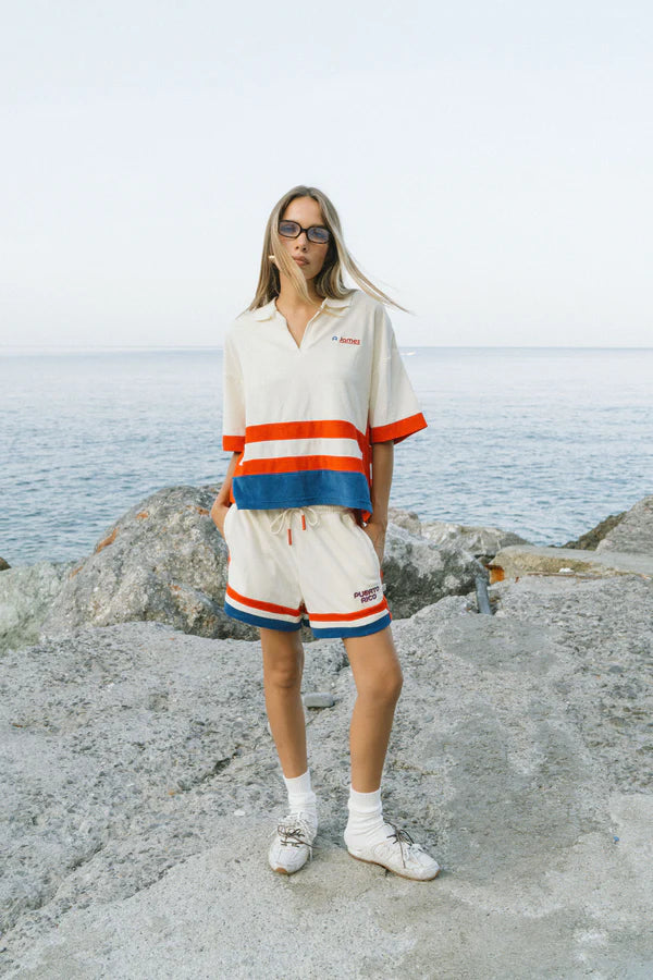 ARAMINTA JAMES - RICO TERRY SHIRT (COCONUT)