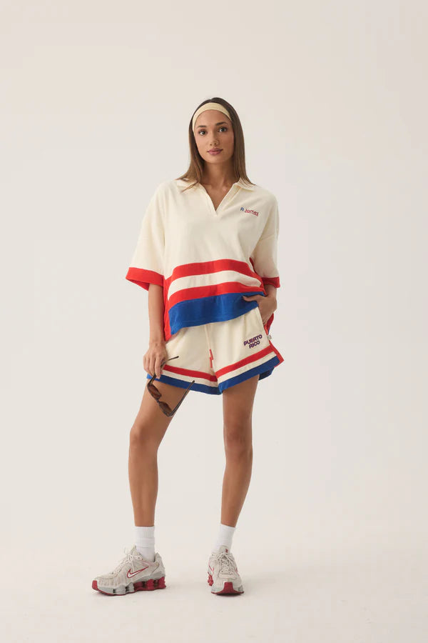 ARAMINTA JAMES - RICO TERRY SHIRT (COCONUT)