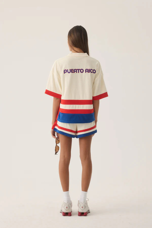 ARAMINTA JAMES - RICO TERRY SHIRT (COCONUT)