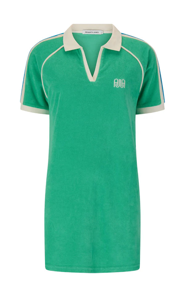 Elysian Collective Araminta James Riviera Tropical Green