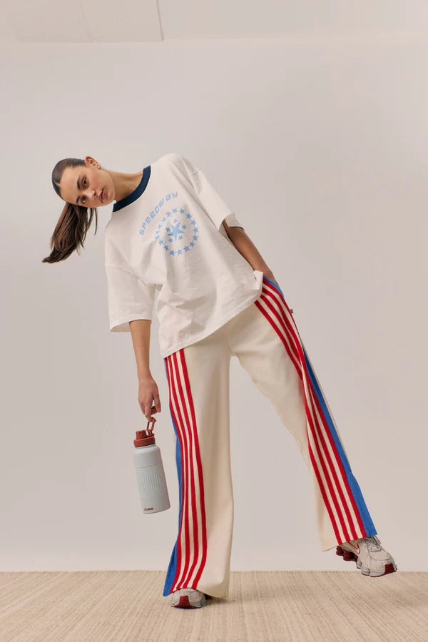 Elysian Collective Araminta James Speedway Tee Snow