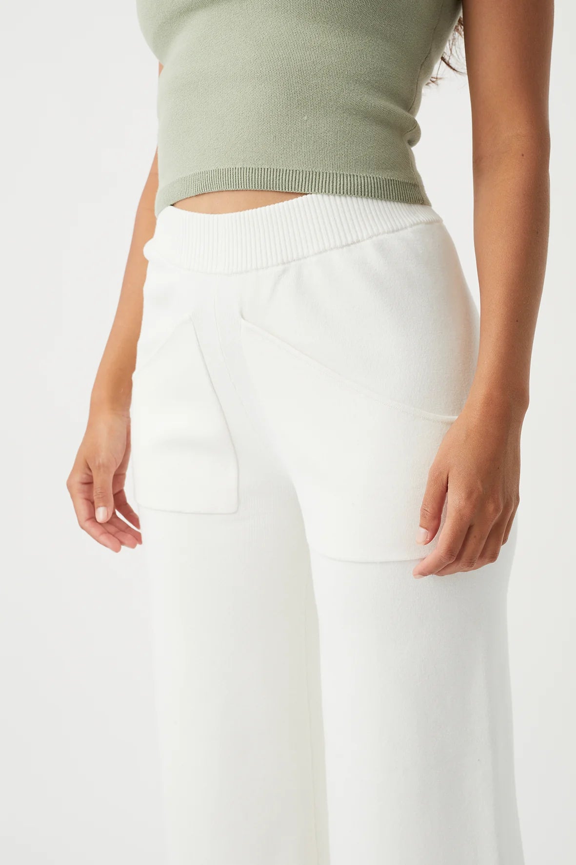 Elysian Collective Arcaa Jamie Pant Cream