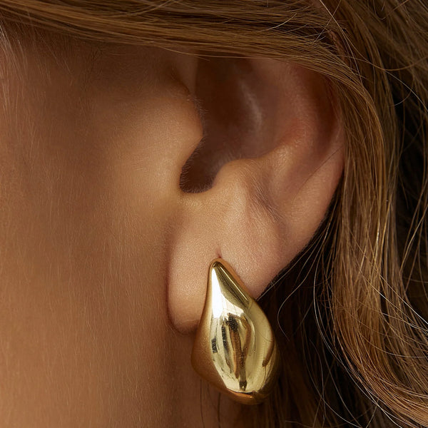 Elysian Collective Arms of Eve Delphine Gold Earrings